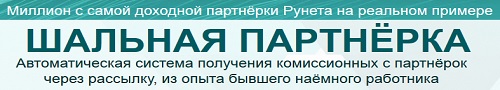 Видеокурс Шальная партнёрка