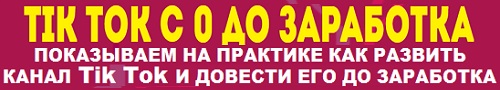 Tik Tok с 0 до заработка
