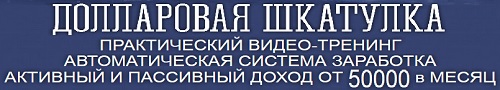 Долларовая шкатулка автосистема заработка от 50000 в месяц